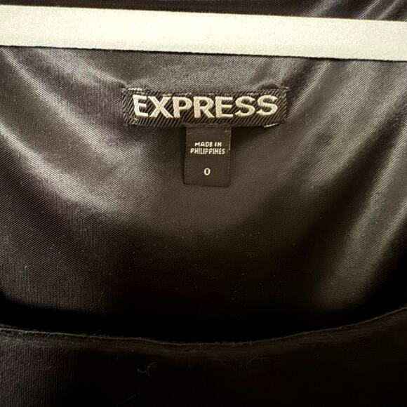 Express Little Black Sheath Dress - Picture 4 of 5
